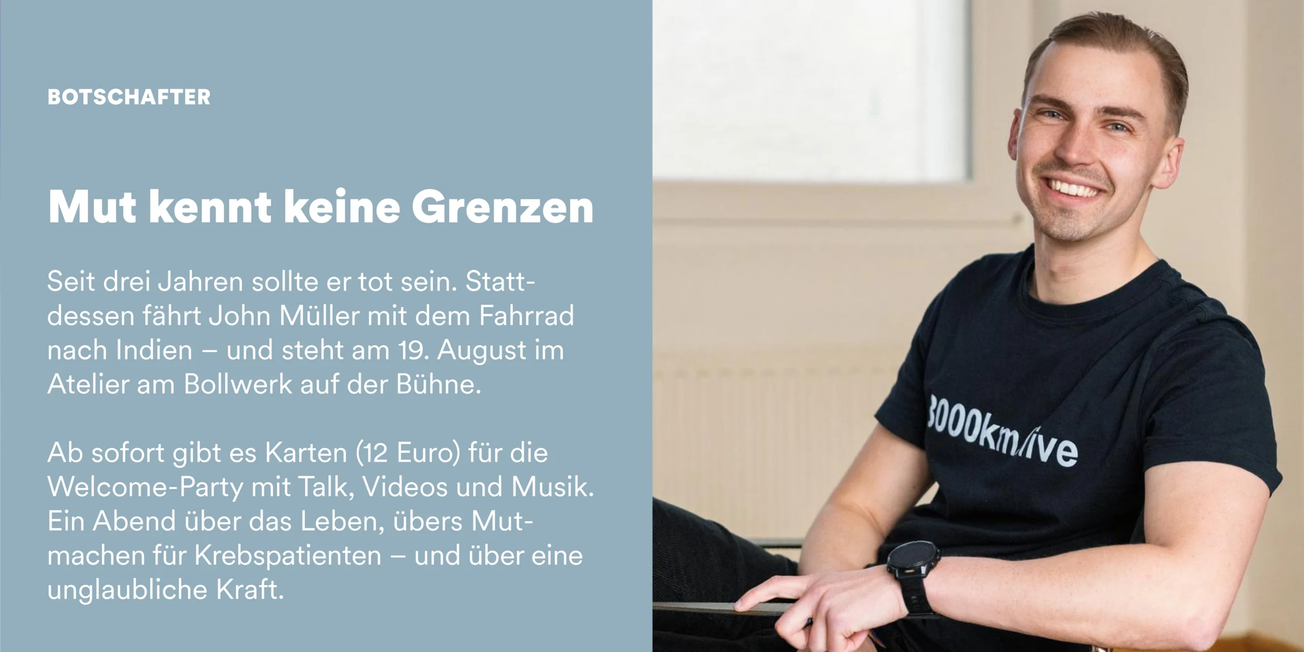 Fahrradreise Richtung Indien - John Müller